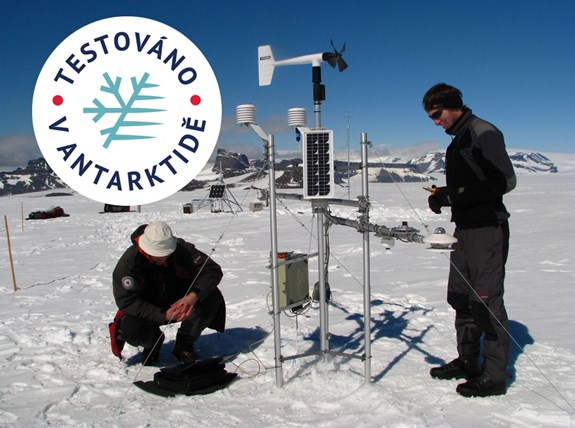 
Masarykova univerzita má zapsanou ochrannou známku "Testováno v Antarktidě"
