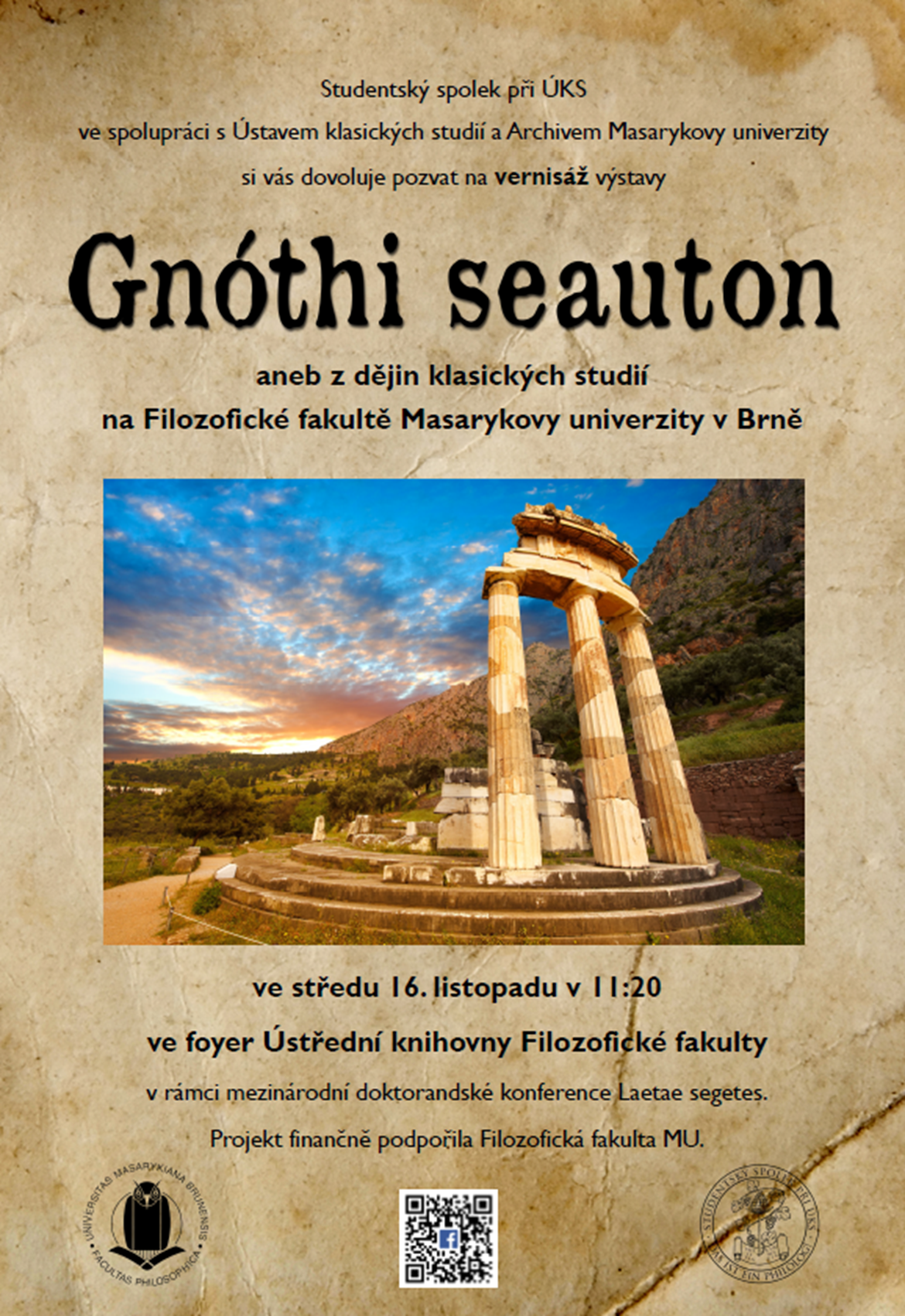 Gnóthi seauton - plakát