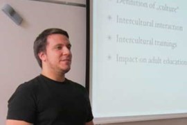 Daniel Kober: Intercultural learning and adult education