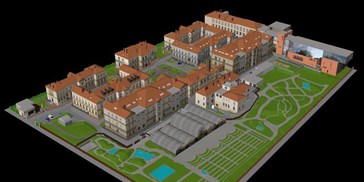 3D modely budov MU