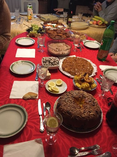 Typické dezerty vánoční večeře v Portugalsku. Foto: archiv Catariny Neves