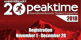 Peak Time 2018 -&#160;international business competition for students