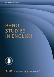 Brno Studie in English – cover