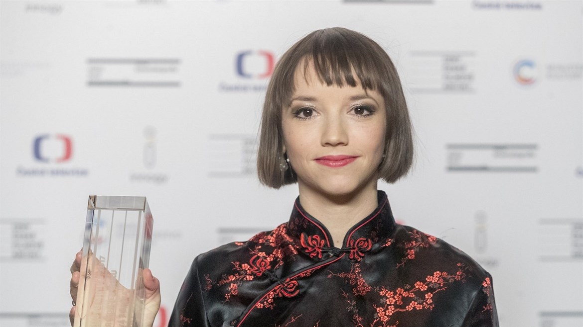 Tereza Nvotová, host debaty po projekci filmu Mečiar, 3. dubna 2018