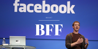 Zkratka BFF zabezpečení facebookého účtu nezjistí. Odhalí pouze to, zda věříte hoaxům