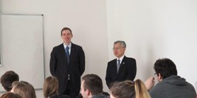 A&#160;visit from the Japanese Ambassador