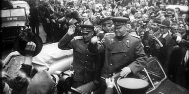V&#160;květnu 1945 české území osvobodila vojska Sovětského svazu a&#160;USA. Zásluhy Američanů byly upozaděny