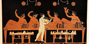 Love, Wine, and Muses: Central themes in archaic Greek poetry