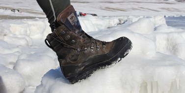 Známku Testováno v&#160;Antarktidě získal první výrobek. Obstály boty firmy Prabos