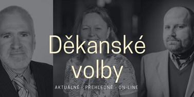 VOLBY ŽIVĚ: Děkanské volby vyhrál Martin Škop. Sledovali jsme pro vás dění v&#160;online reportáži