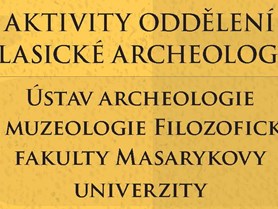 Newsletter Oddělení klasické archeologie 2018