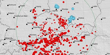 Regionální seismicita ČR a střední Evropy