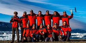 Members of polar expeditions are coming home