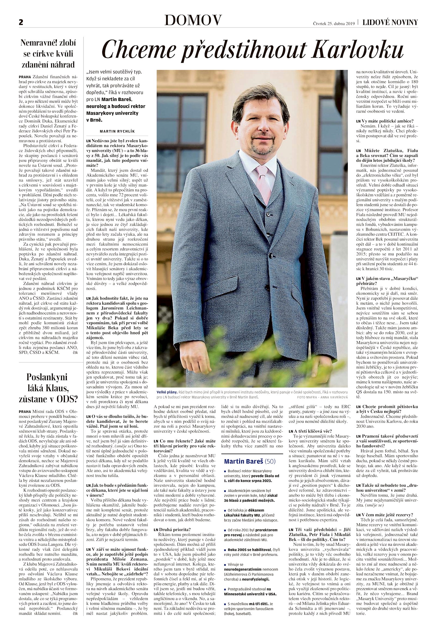 Chceme předstihnout Karlovku