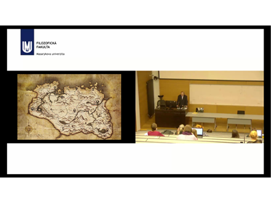 The recording from the lecture room