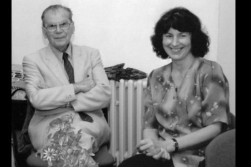 Prof. S. Rosypal and V. Růžičková, 1999