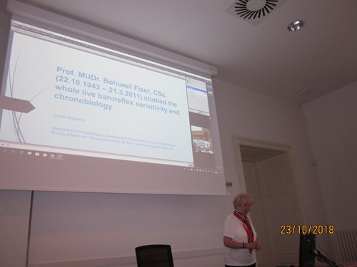 Prof. MUDr. Jarmila Siegelová, DrSc., Masaryk University, CZ, presentation