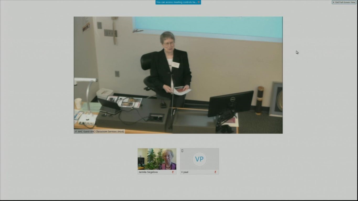 Prof. Dr. Germaine Cornélissen, introduction of 30th years of cooperation with Masaryk University