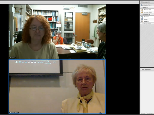 Diskuze k přednášce Cathy Gierke, Dr. University Minnesota, USA a prof. MUDr. Jarmila Siegelová, DrSc.