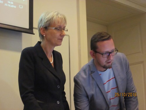 Doc. PharmDr. Petr Babula, Ph.D. and Prof. Marie Novákova, M.D. Ph.D., Masaryk University, presentation