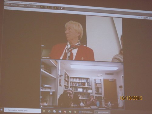 Prof. Germaine Cornélissen, University of Minnesota, USA and MSc. BSc. Bianca Brix, University Graz, Austria, discussion
