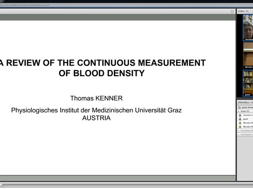 Prezentace Prof. Thomas Kenner, M. D., Dr. h. c. multi., Rakousko