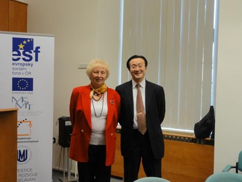 Prof. Kohzuki Masahiro, M.D. a prof. MUDr. Jarmila Siegelová, DrSc.