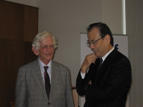 Diskuze, prof. Kohji Shirai, M.D., Toho Univerzita, Japonsko