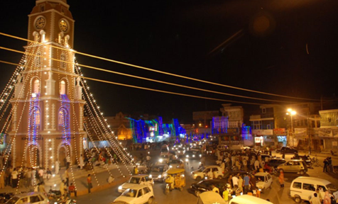 Heart of Sialkot, Pakistan during the Eid Days.