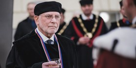 John Paul Giesy received the honorary doctorate from MUNI