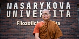I’d love to spend the rest of my days in Brno, says a Buddhist monk