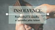 Seriál o insolvencích: Rozhodnutí o úpadku a způsobu jeho řešení