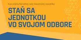 Přihlaste se na stáž v&#160;Národní radě Slovenské republiky