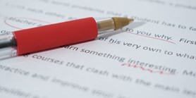 Take advantage of the possibility of proofreading texts in English