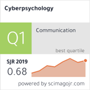 Odkaz na Scimago Ranking Cyberpsychology