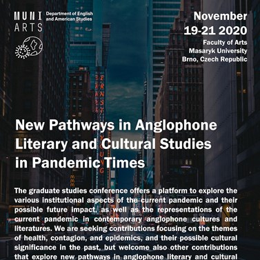 New Pathways in Anglophone Literary and Cultural Studies in Pandemic Times