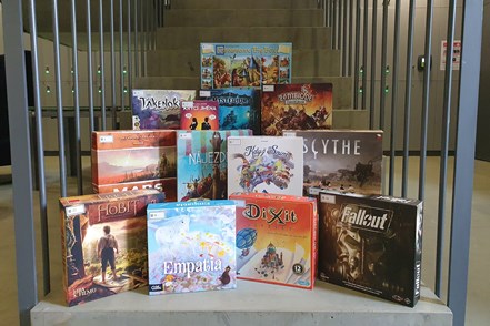 Showcase of available board games