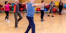 The elderly are physically active even during the time of pandemic