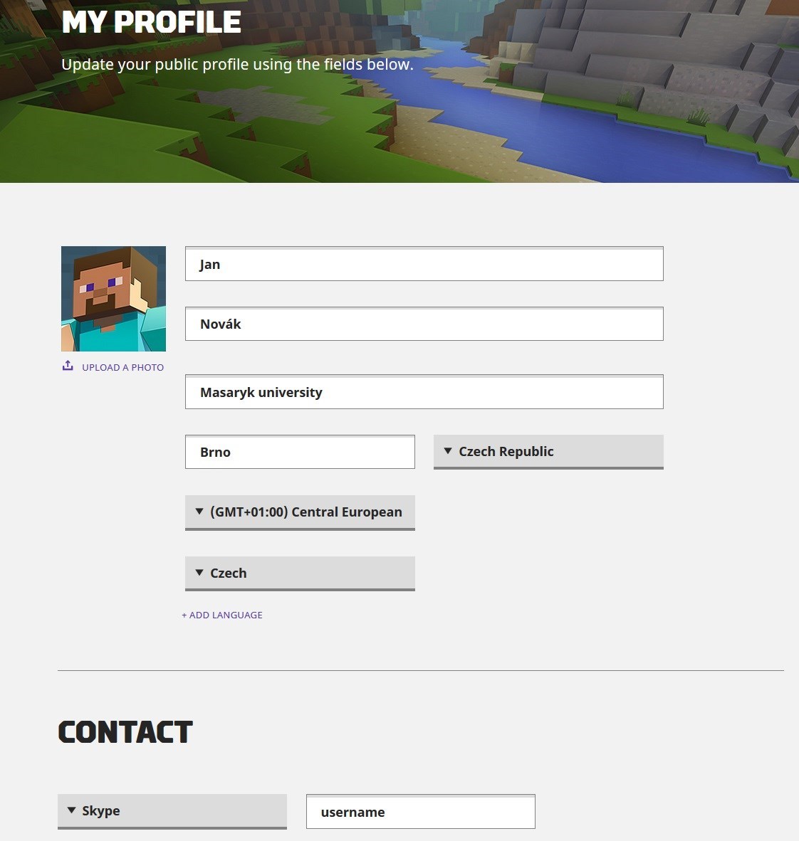 How to Set Up an Account and Profile in the Support Center – Minecraft  Education