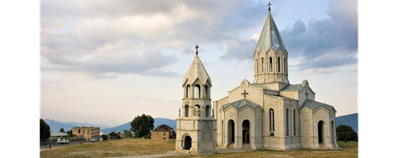 Katedrála Krista spasitele v Šuši, Náhorní Karabach. Foto: Vladimer Shioshvili, Wikimedia Commons, CC BY-SA 2.0