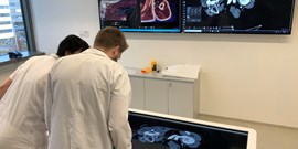 SIMU started teaching anatomy with the use of the ANATOMAGE virtual autopsy table