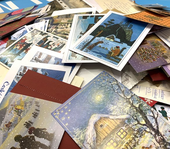 Z fakulty míří k seniorům neuvěřitelných 721 pohlednic!