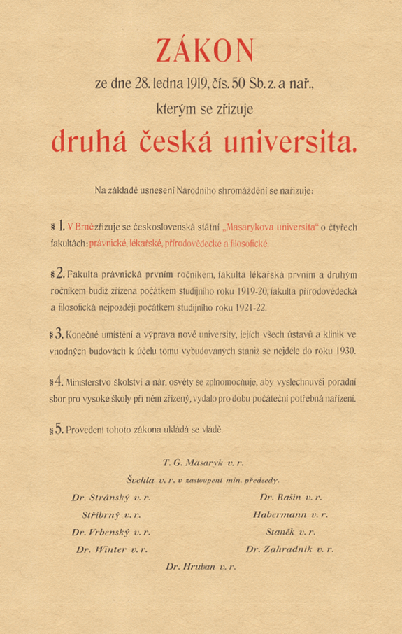 https://www.archiv.muni.cz/historie-masarykovy-univerzity/listiny/zakon-o-zrizeni-masarykovy-univerzity