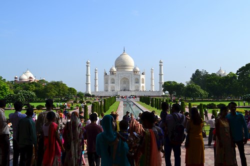 Hrobka Tádž Mahal v Ágře (Martin Špirk, 2018)