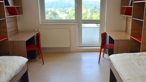 Vinařská hall of residence - double room - new furniture