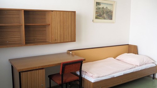 Vinařská hall of residence - double room - older furniture