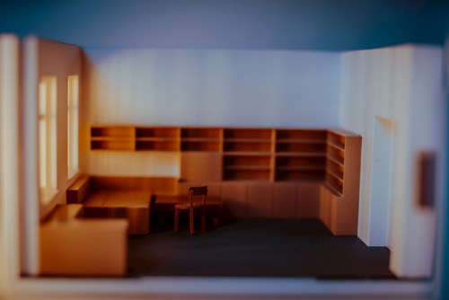3D model bytového divadla Vlasty Chramostové