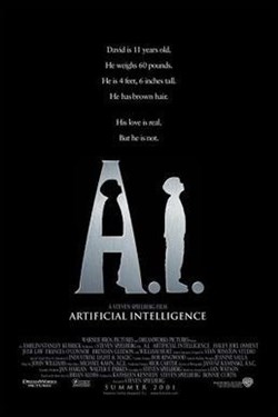 Plakát k filmu A.I. Umělá inteligence