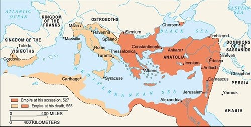 Byzantská říše za Justiniána I.