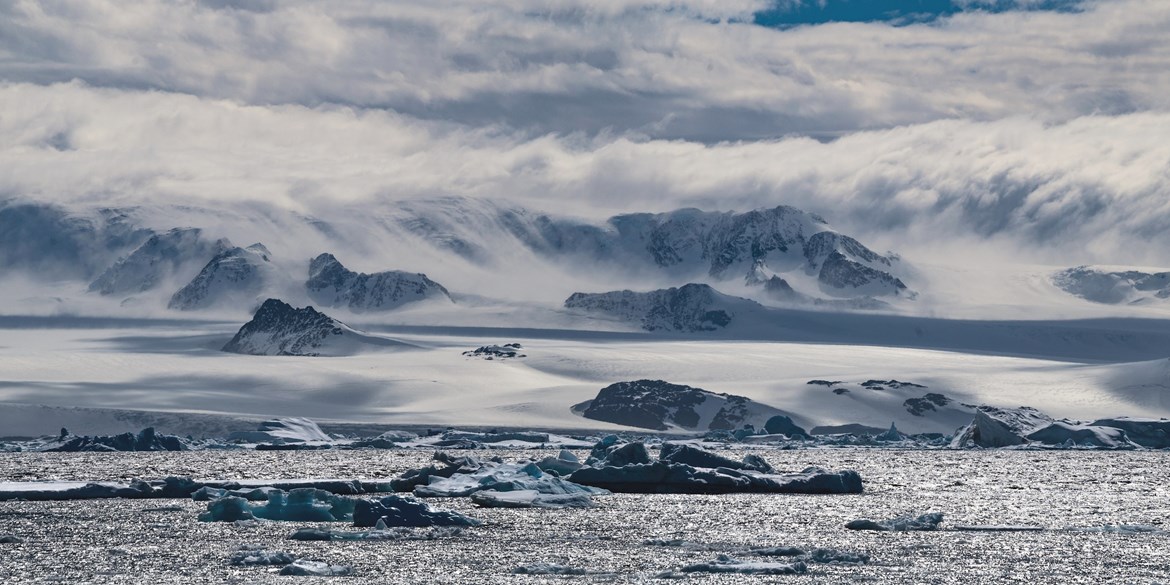 Zamrzlá Antarktida